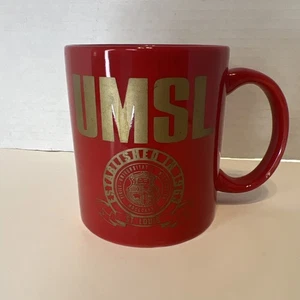 UMSL NCAA University Of Missouri St. Louis Ceramic Red Coffee Mug Cup - NEW - Picture 1 of 10