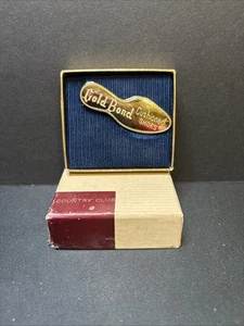 Vintage Anson Gold Bond Cushioned Shoes Money Clip Advertising Cobbler RARE - Picture 1 of 7