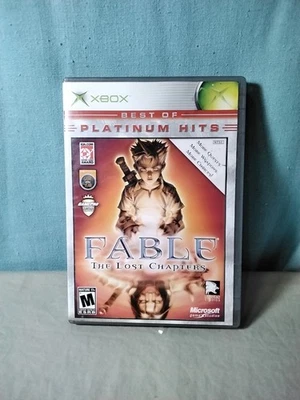 Fable The Lost Chapters: Best Of Platinum Hits (Microsoft Xbox, 2005) en caja original Foto 1 de 3
