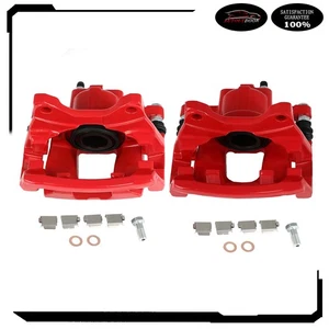 Rear Left Right Brake Calipers with/ Bracket Set (2) For 2007-2018 Jeep Wrangler - Bild 1 von 9