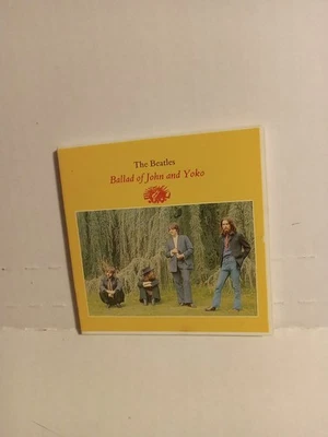 Beatles  CD3 SINGLE  The Ballad Of John And Yoko Old Brown Shoe 1989 NM Foto 1 de 3