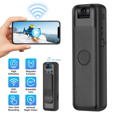 Portable Camera HD1080P Pocket Video Audio Recorder Night Vision Camera