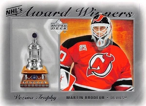 2007-08 Upper Deck NHL Award Winners #AW2 Martin Brodeur - Picture 1 of 2