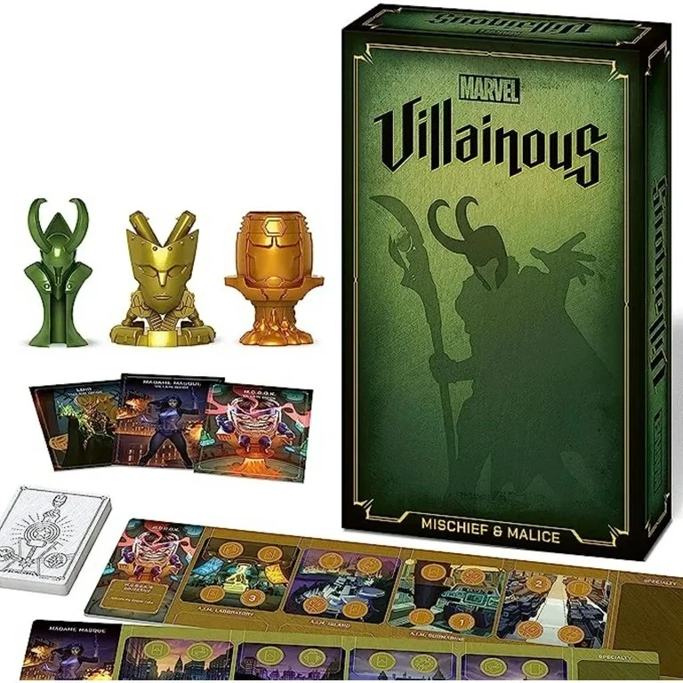 Ravensburger Marvel Villainous Mischief & Malice Juego de Mesa Estrategia Marvel Nuevo Foto 1 de 4