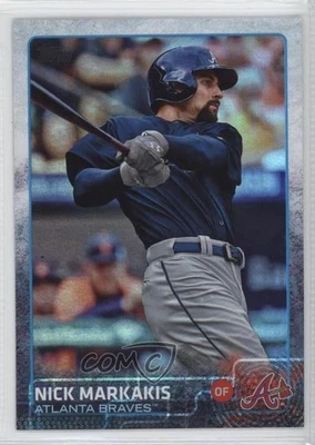2015 Topps Rainbow Foil Nick Markakis #557 - Image 1 of 2