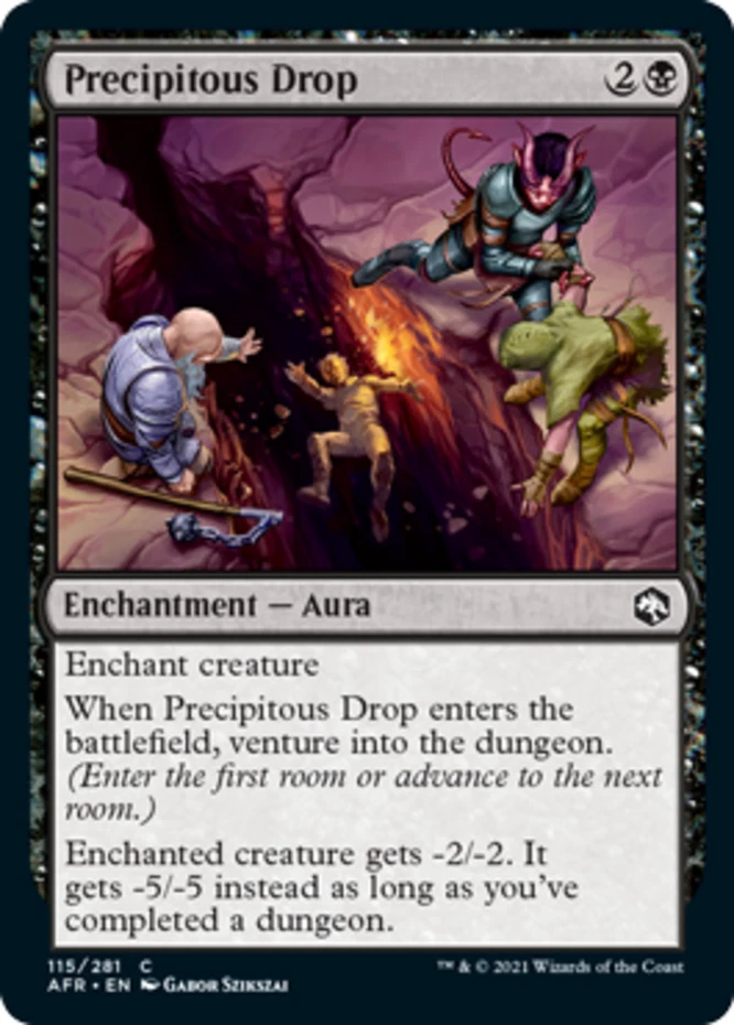 x1 Precipitous Drop - Forgotten Realms - NM - MTG - Image 1 of 1