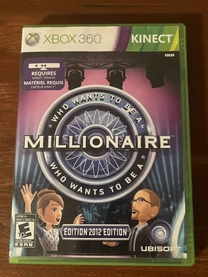 Who Wants to Be a Millionaire 2012 Edition Xbox 360 (2011) CIB - Tested - Image 1 of 4