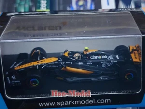 Spark 1/64 mclaren F1 2023 MCL60 Norris Las Vegas Resin Diecast Model Car Gifts - Picture 1 of 10