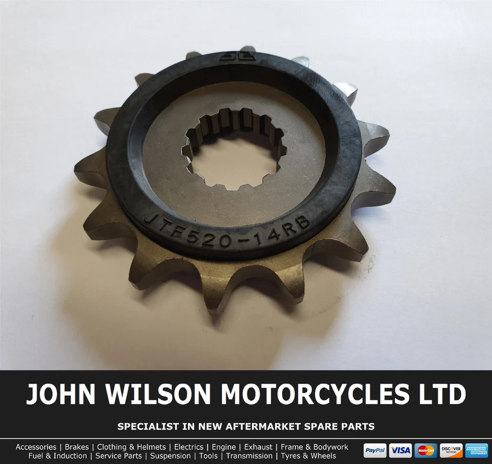 Piñón delantero acolchado de goma Triumph Daytona 675 R 2014 JT 14 dientes Foto 1 de 1