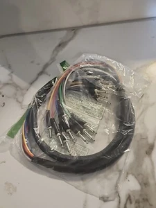 Monoprice Instrament 8 Channel Audio Snake Cables Foil Shielded 26AWG 10016 - Picture 1 of 12
