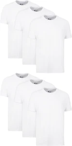 Men's Cotton Moisture-Wicking Crew Neck Undershirts - Multi-Pack Options - Picture 1 of 5