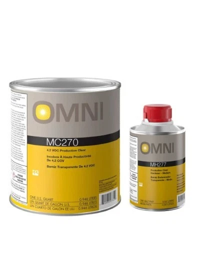 MC270 Producción Transparente (qt) y Endurecedor de Capa Superior (1/2pt) Foto 1 de 1