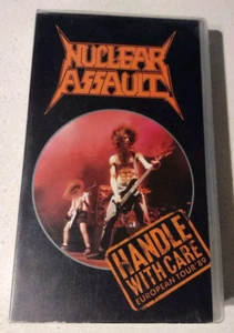 Nuclear Assault Handle With Care European Tour vhs - Picture 1 of 5