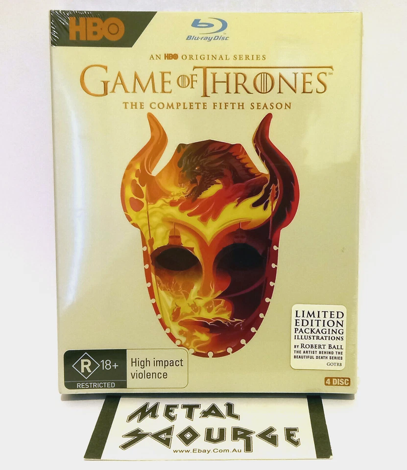Game of Thrones - Season 5 [Robert Ball Edition] (Blu Ray - Region B) - image 1 of 1