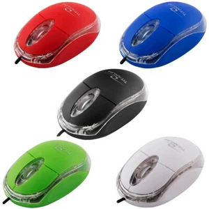 Mini USB Maus optisch LED für PC Computer Laptop Notebook optical Mouse neu - Bild 1 von 6