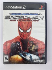 Spider-Man Web of Shadows Amazing Allies Edition (PlayStation 2 PS2, 2008) CLEAN