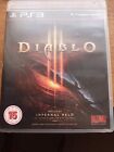 Diablo 3 Playstation 3 Excellent Condition Complete With Manual Disc Mint