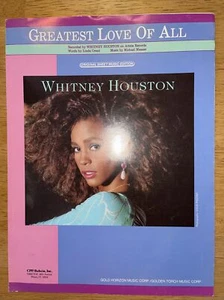 WHITNEY HOUSTON SPARTITI ORIGINALI EDIZIONE 1977 PAROLE DI LINDA CREED - Foto 1 di 12