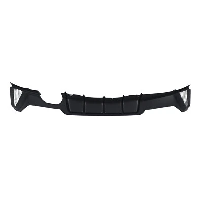 M Performance Style Rear Diffuser For BMW F32 F33 F36 4-Series M-Sport Bumper - Image 1 of 4