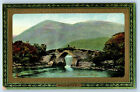 Killarney Ireland Postcard Brickeen Bridge C1910 Framed Gem Glosso Tuck Art