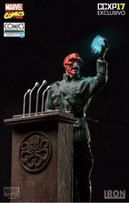 Iron Studios Red Skull Deluxe - Comic Con escala 1/10 Foto 1 de 4