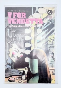 V FOR VENDETTA #1 DC 1988 ALAN MOORE & DAVID LLOYD MINISERIES KEY VF/NM 1st - Picture 1 of 3
