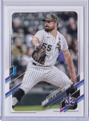 2021 Topps Update MLB All-Stars #ASG42 CARLOS RODON CHICAGO WHITESOX IDBLUE - Image 1 of 2