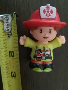 Fisher Price Little People Firefighter Girl Emergency Worker Replacement Figures - Picture 1 of 4
