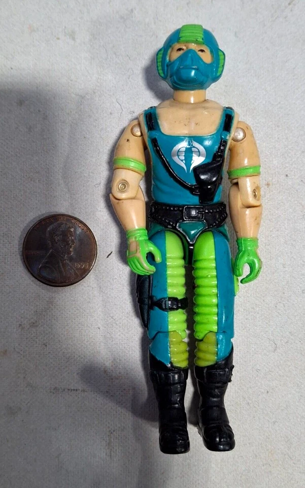 Vintage 1984 Hasbro GI Joe Copperhead 3 3/4" Action Figure V3 MJ-19 - Image 1 of 3