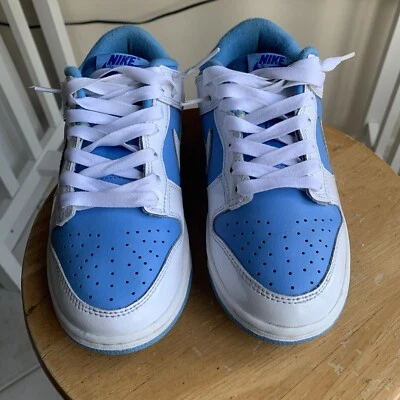Nike Dunk Low 'Reverse UNC' DJ9955-101 azul universitario para mujer talla 5,5 Foto 1 de 4