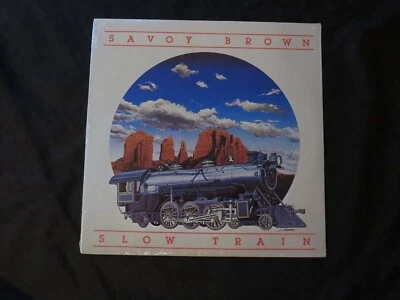 SAVOY BROWN, Slow Train (An Album Of Acoustic Music) USA New Sealed Old Stock LP - Image 1 of 2