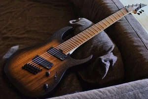 Ibanez RGIM7ZW 7-String Demo Guitar Rare Model 1 in the World from Japan Used - Picture 1 of 7