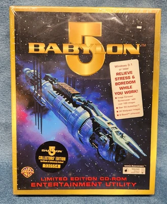 Babylon 5 Collectors Limited Edition #305554 Entertainment Utility PC 1995 - Image 1 of 4