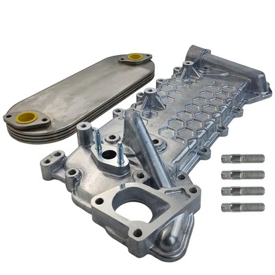 New Oil Cooler For ISUZU NPR NPR-HD NQR NRR 4HK1 4HE1 4.8L 5.2L 1998-2010 - Image 1 of 4