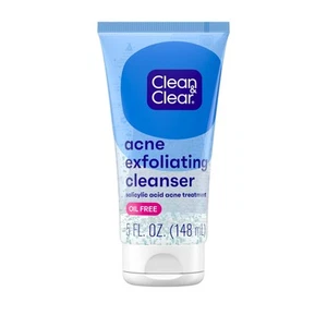 Clean & Clear Acne Triple Clear Exfoliating Scrub Acne Treatment 5 oz Pack of 6 - Picture 1 of 2