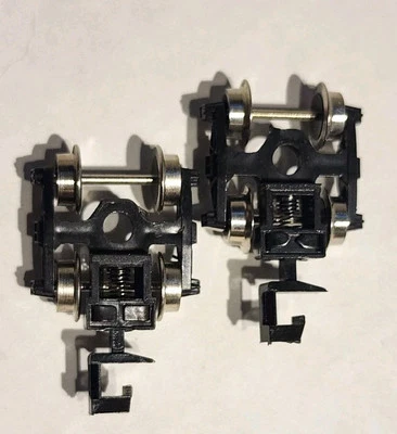 N Scale Freight Cars Plastic Trucks With MetalWheels ( 1 Pair) - Image 1 of 4