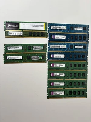 Lot of Mixed Brands 24GB Total DDR3 - Image 1 of 4