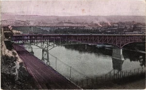 Early 1900s Saint Paul Minnesota Bridge Vintage Undivided Back Postcard - Bild 1 von 2