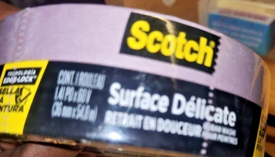 Cinta de eliminación Scotch Delicate Surfacegental (1,41 pulgadas x 60 yardas) #2080 Foto 1 de 4