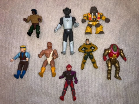 huge 80s lot Featuring Random  battle beasts dino riders voltron skyriders ! Cover