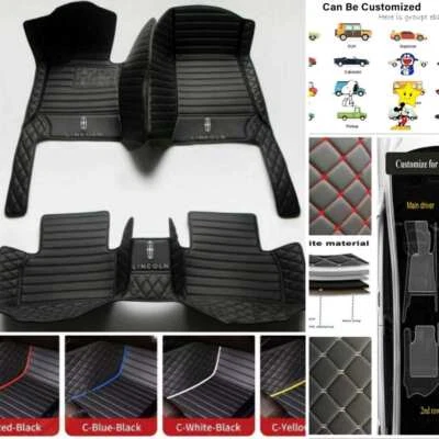 For Lincoln MKC MKS MKT MKX MKZ Nautilus Car Floor Mats Waterproof Custom Carpet - Image 1 of 4