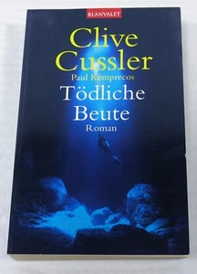 Rare Clive Cussler 'Todliche Beute' 'White Death' in German Paperback - Picture 1 of 3