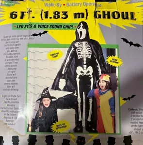 Fun World 6 Foot Motion Activated Ghoul - Life Size - Gemmy - Halloween - Picture 1 of 3