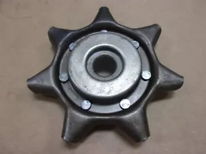 AG2422 Rodamiento de rueda loca de cadena cuadrada desmontable 7 dientes piñón maceta combinar EE. UU. - Imagen 1 de 8