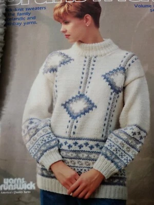 Brunswick  Vintage Knitting 897 Icelandic Boothbay  sweaters - Image 1 of 4