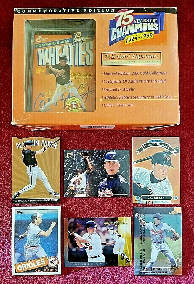 Cal Ripken Jr 1982 Donruss Fleer Upper Deck Score Topps SP PSA Starting Lineup - Image 1 of 1