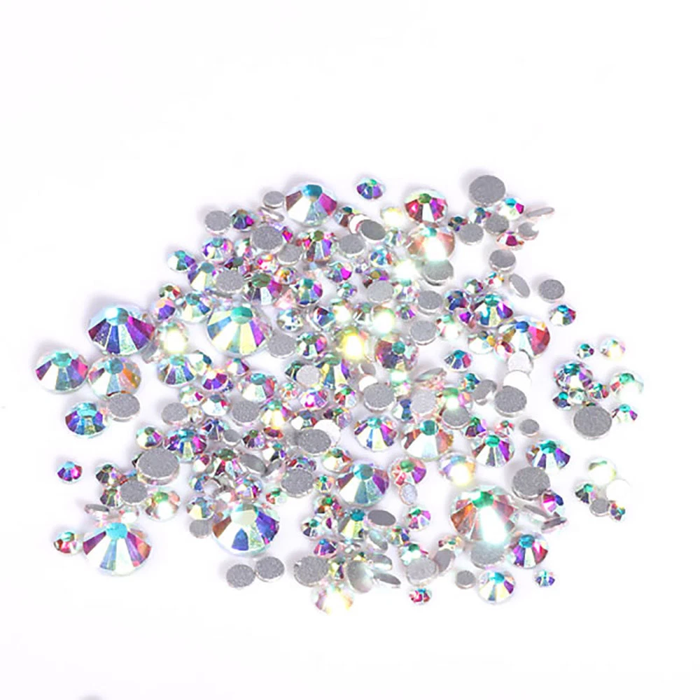 1000 Strasssteine, 4 Mm, Flache Rückseite – Für Nagelkunst, Basteln, Handy-Deko & Mehr