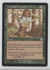 1999 Magic: The Gathering - Mercadian Masques Venomous Breath #281 00eu