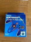 Nintendo 64 Controller N64 Clear Console Game Outer box Inner box available Blue