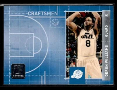 Deron Williams 2010 - 11 Donruss #10 工匠 /999 犹他爵士乐 — 第 1/2 张图片